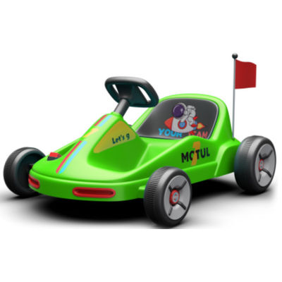 2024 Ride On Toy 2.4G Remote Control Kart с дисплеем мощности и регулировкой громкости