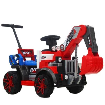 G.W. N.W. 15KG/12KG светодиодные красочные фары 6v полностью электрический строительный грузовик для детей