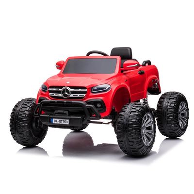 Двухместный детский автомобиль 24V 2022 разрешенный грузовик X-класса Monster Truck с лицензией на езду 24V