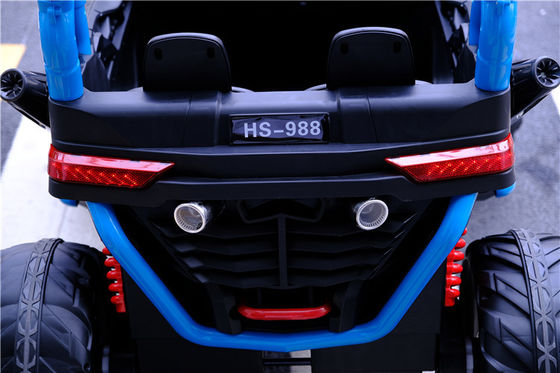Ride On Toy 131*90*93 см Пластиковый детский двухместный с музыкальными огнями и Bluetooth