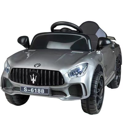 Розовый Двухприводный Детский игрушечный автомобиль с пультом дистанционного управления 2023 Поездка на электромобилях 6 В
