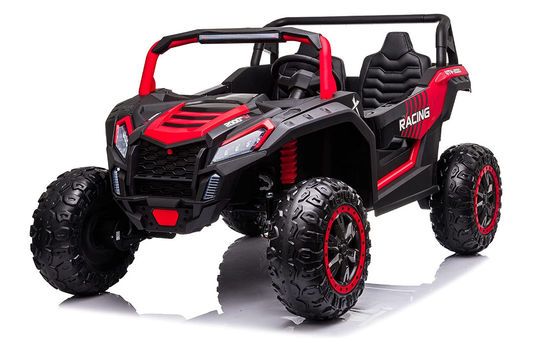 Аккумулятор 2022 перезаряжаемый электрический UTV автомобиль для детей 24V Двухместный проезд на машине