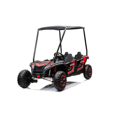 24В батарея 4х4 Пластиковый UTV Четырехместный детский электромобиль с Carport 4-wheeler