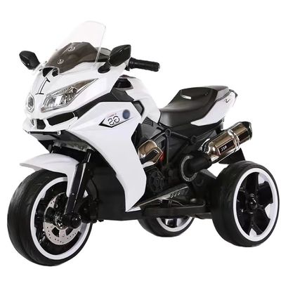3-10 лет Электрический Красный Белый 6v 3 колеса Аккумулятор Ride на игрушечной машине для детей