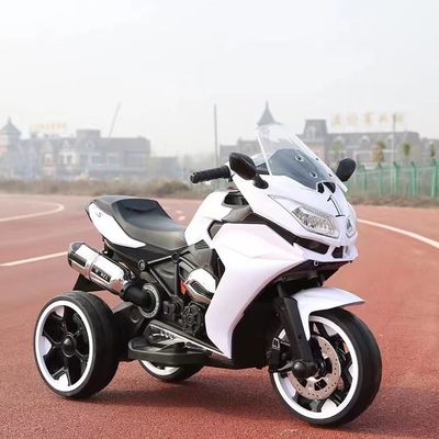 3-10 лет Электрический Красный Белый 6v 3 колеса Аккумулятор Ride на игрушечной машине для детей