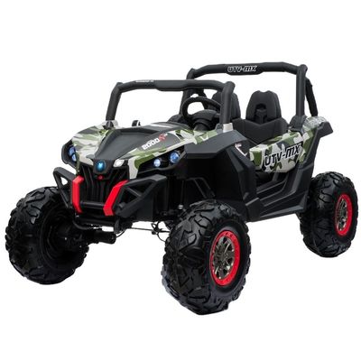 2.4G пульт дистанционного управления UTV Пластик 2 места Большой 12В Электрическая езда на машине для детей горячая батарея