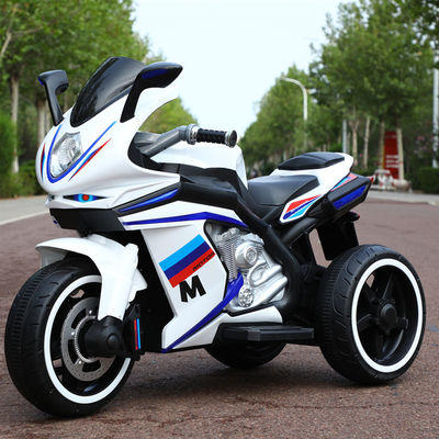 Дети от 2 до 8 лет ездят на мотоцикле с музыкой и светом / 12В аккумулятор