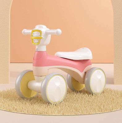 Пластиковый тип PP 2023 Balance Car для детей без педали 1-2-3 летняя детская скутерка