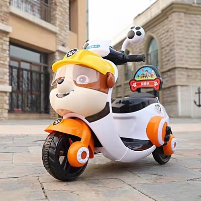 494PCS Детский электрический мотоцикл трехколесный игрушка езда на машине для детей 2-5 лет