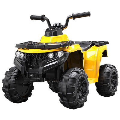 6v ATV пляжный автомобиль с фары перезаряжаемый электрический проезд на машине для детей 2-6 лет