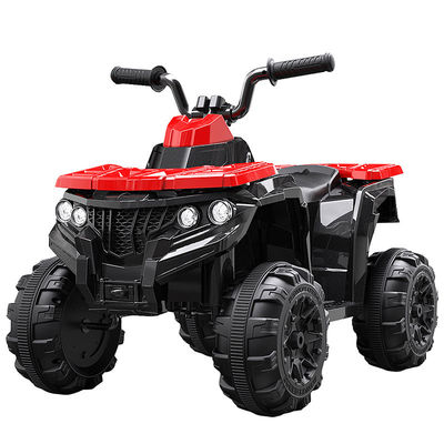 6v ATV пляжный автомобиль с фары перезаряжаемый электрический проезд на машине для детей 2-6 лет