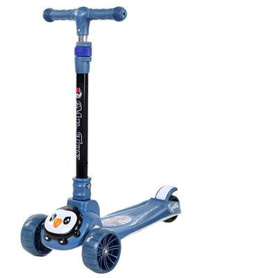 3 PU колеса LED Baby Kick Scooter Продажа для детей Функция музыкальное освещение с одним щелчком мыши складывание
