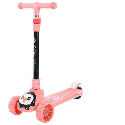3 PU колеса LED Baby Kick Scooter Продажа для детей Функция музыкальное освещение с одним щелчком мыши складывание