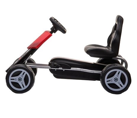 Red Pedal Go Kart для детей с регулируемым сиденьем и 2023 года выпуска