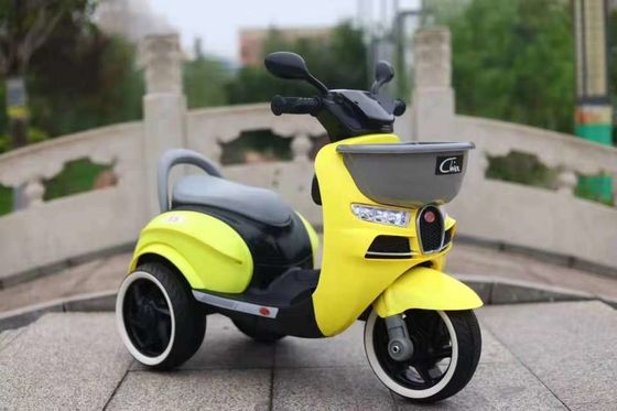 Мини-тройка на игрушечном автомобиле 6В электрический мотоцикл для детей