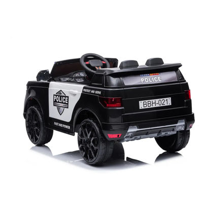 2023 Полицейский стиль 4-колесный автомобиль для детей электрическая езда на автомобиле с включенным пультом