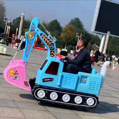 Модель 2023 Digger Бульдозер Экскаватор Электрические батареи Бамперные автомобили для детей и взрослых