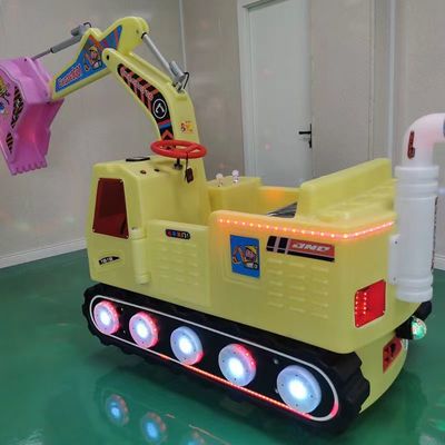 Модель 2023 Digger Бульдозер Экскаватор Электрические батареи Бамперные автомобили для детей и взрослых