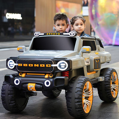 2023 Электрические 2-местные автомобили для детей с дистанционным управлением и большим дизайном