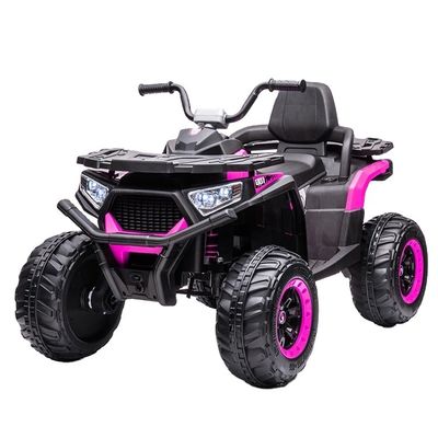 Красный Чёрный Белый Розовый Детки 4 колеса ездить на ATV Powerwheel 12v электрический автомобиль для детей