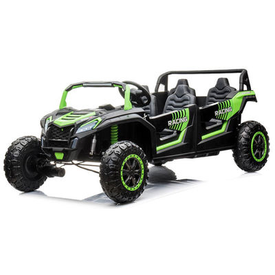 Дистанционное управление 24v UTV 4 места езда на автомобилях для взрослых и детей в красно-розовом цвете