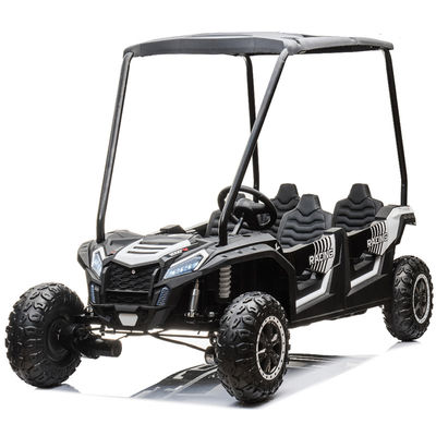 Дистанционное управление 24v UTV 4 места езда на автомобилях для взрослых и детей в красно-розовом цвете